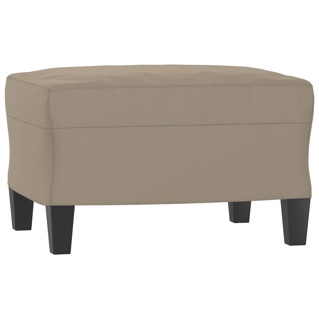 sofasæt 3 dele med hynder mikrofiberstof gråbrun