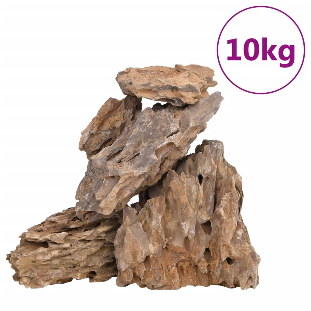 dragesten 10 kg 10-30 cm blandede farver