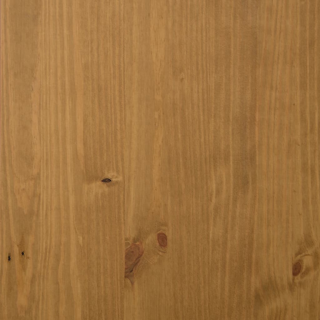 skænk med glaslåge FLAM 80x40x80 cm massivt fyrretræ