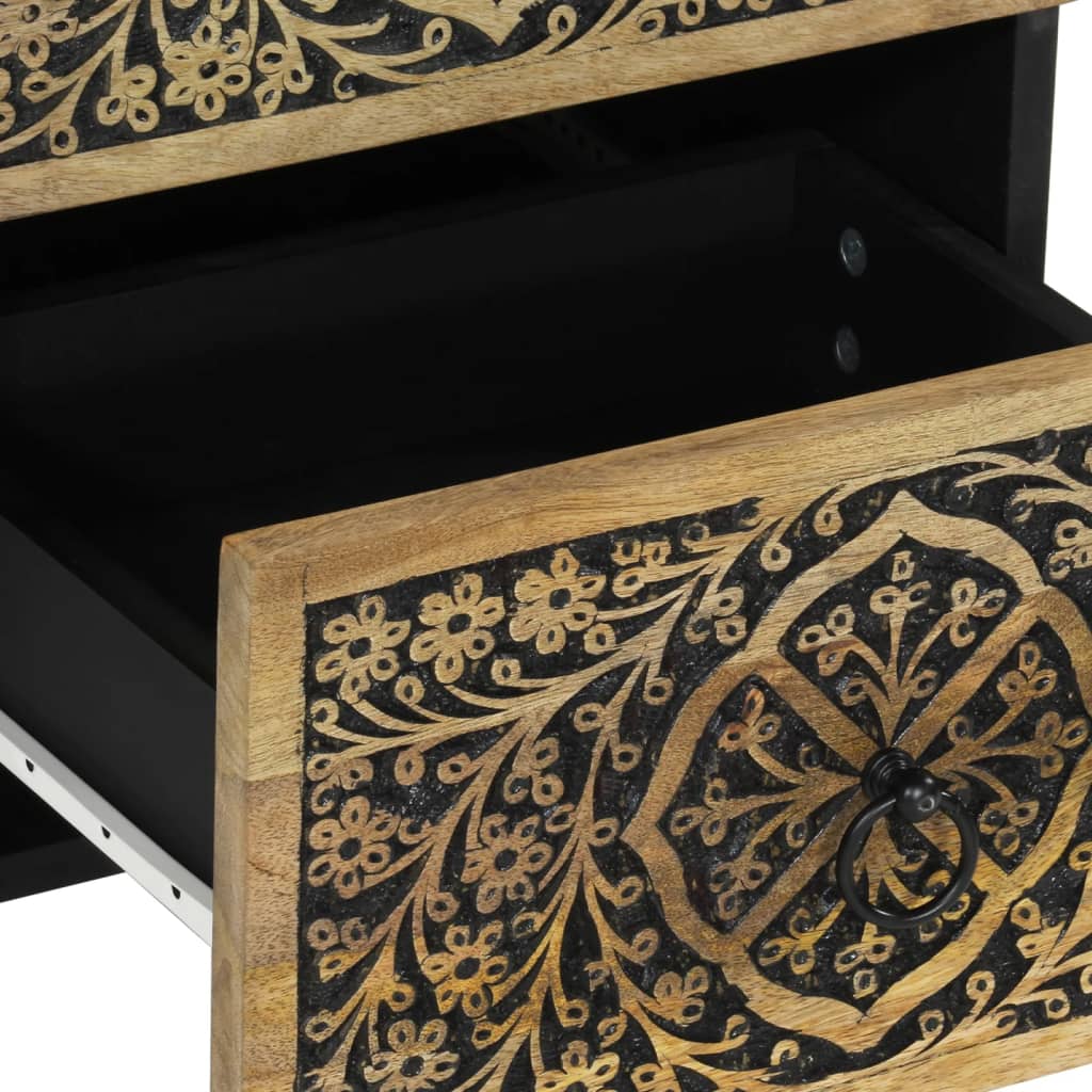 skab 40x33x75 cm massivt mangotræ