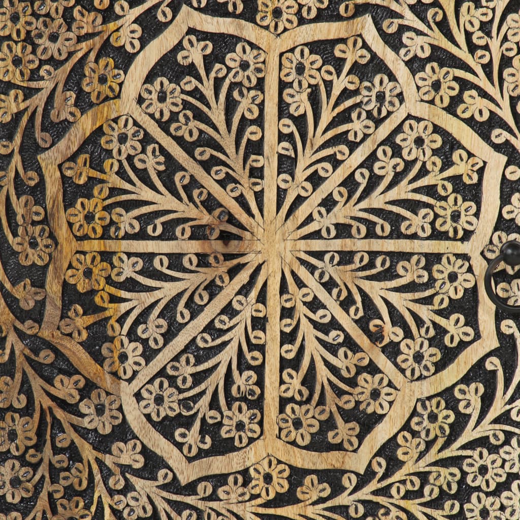 skab 40x33x75 cm massivt mangotræ