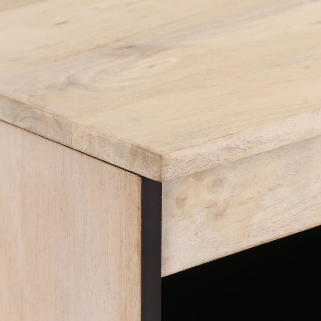 skab 60x33x75 cm massivt mangotræ