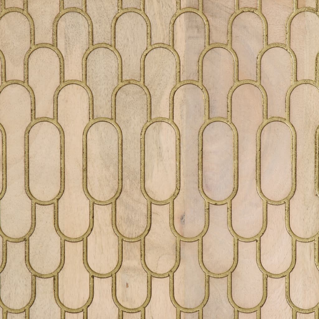 skab 40x33x110 cm massivt mangotræ