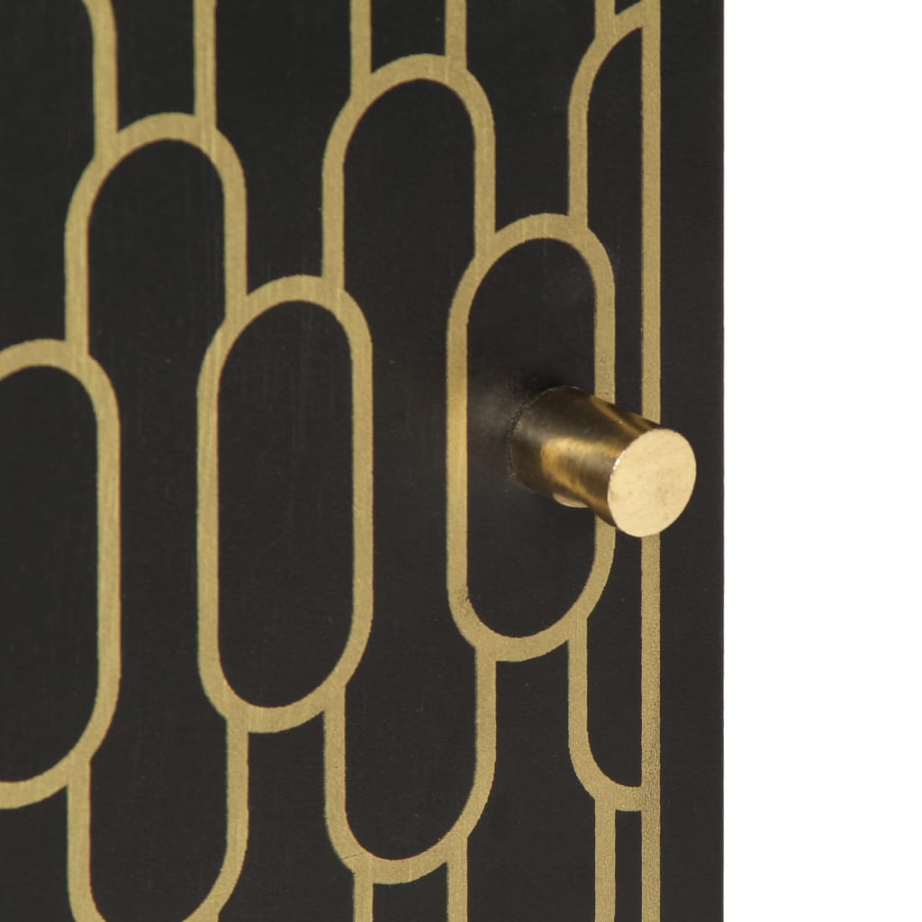 skab 40x33x75 cm massivt mangotræ