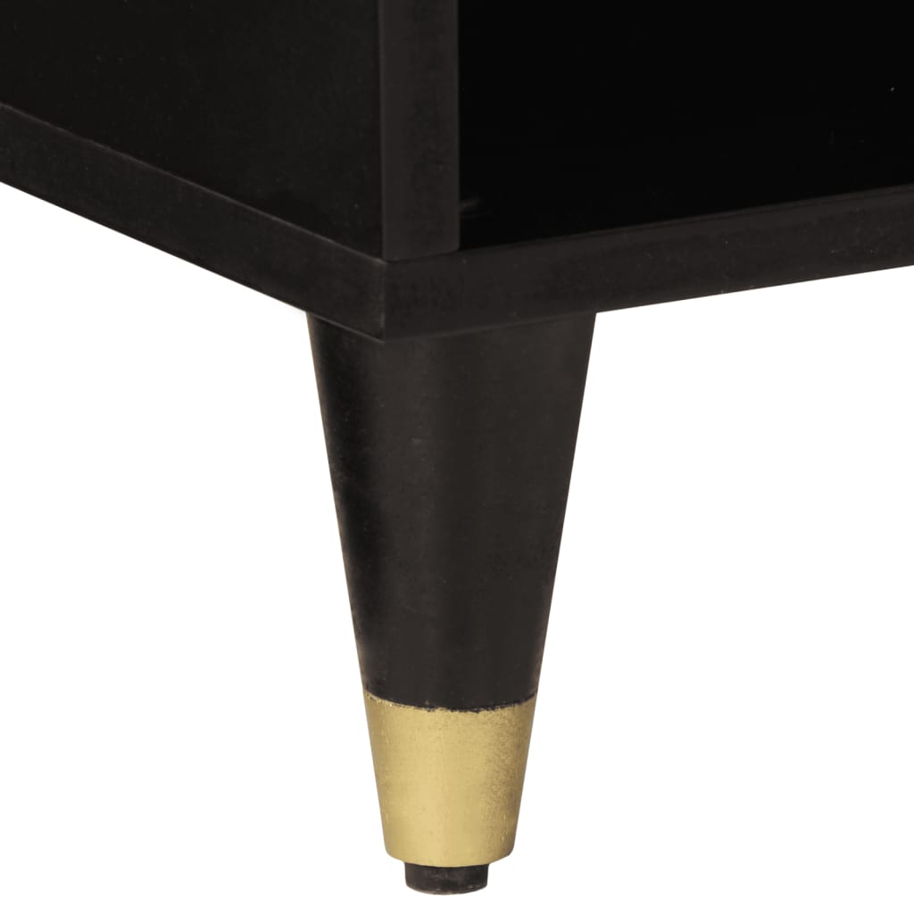 skab 80x33x75 cm massivt mangotræ