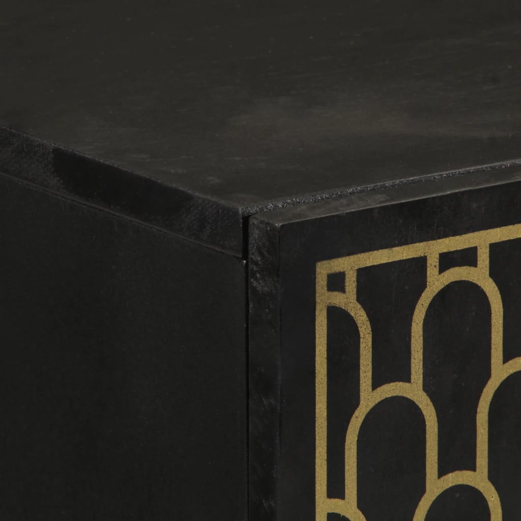 skab 60x33x100 cm massivt mangotræ