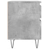 sengebord 40x35x50 cm konstrueret træ betongrå