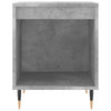 sengebord 40x35x50 cm konstrueret træ betongrå
