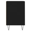tv-bord 100x35x55 cm konstrueret træ sort