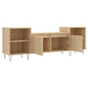 tv-bord 160x35x55 cm konstrueret træ sonoma-eg