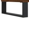 skoskab 102x36x60 cm konstrueret træ brun egetræ