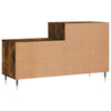 skoskab 102x36x60 cm konstrueret træ røget egetræsfarve