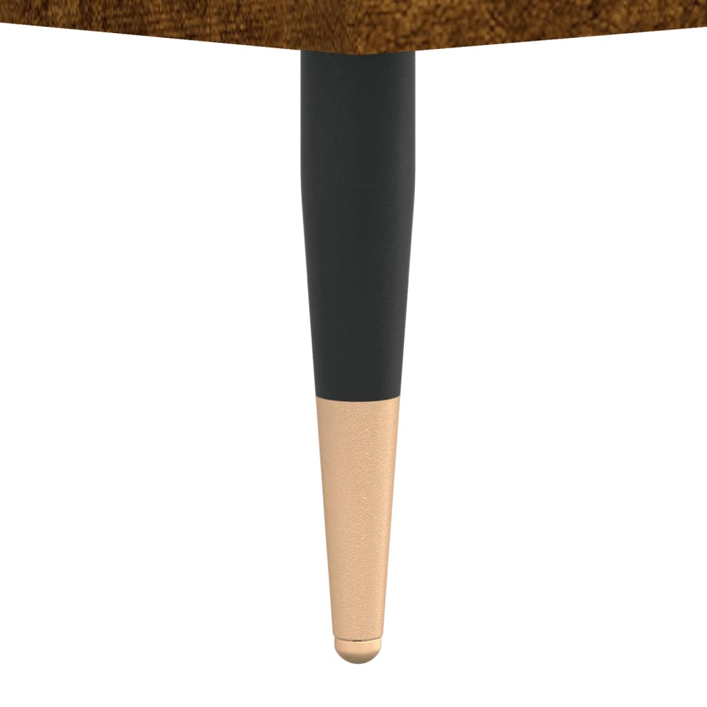 skoskab 102x36x60 cm konstrueret træ røget egetræsfarve