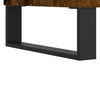 skoskab 70x36x60 cm konstrueret træ røget egetræsfarve