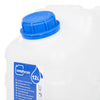 vanddunk med tappehane 10 l plast transparent