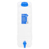 vanddunk med tappehane 20 l plast transparent