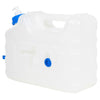 vanddunk med tappehane og sæbedispenser 10 l plast