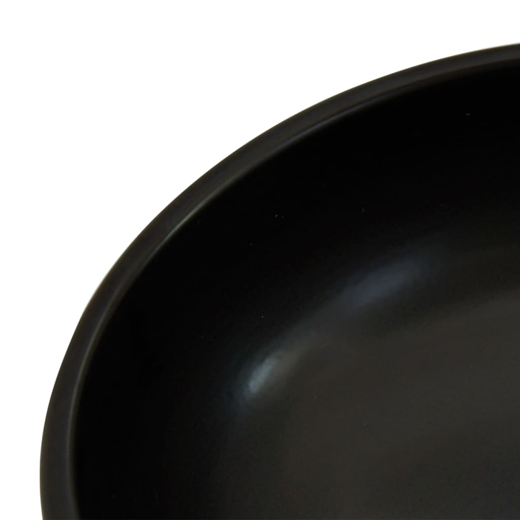håndvask til bordplade Φ41x14 cm rund keramik flerfarvet