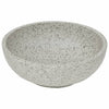 håndvask til bordplade Φ41x14 cm rund keramik grå