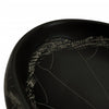 håndvask til bordplade 59x40x15 cm oval keramik sort