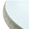 håndvask til bordplade 59x40x15 cm oval keramik grå og blå