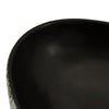 håndvask til bord 56,5x36,5x13,5 cm oval keramik sort og blå