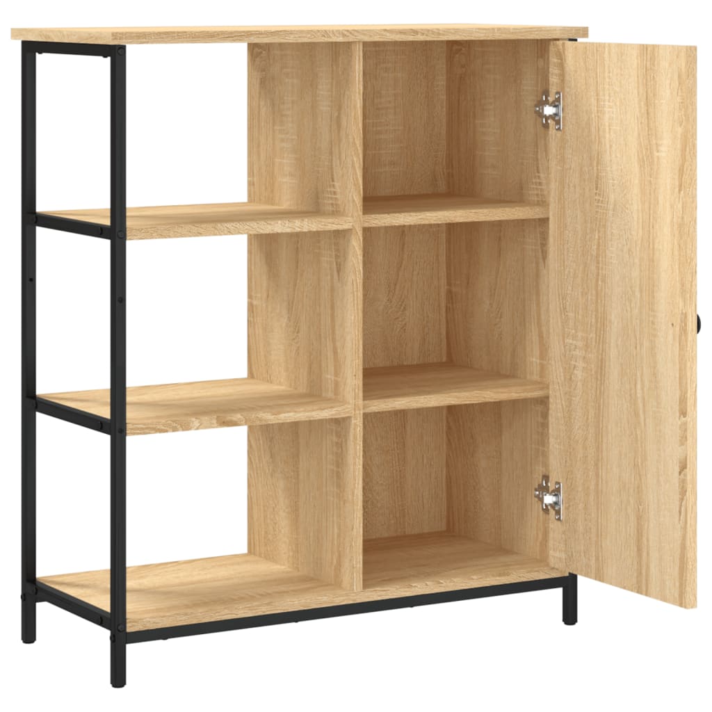 skænk Sonoma eg 70x30x80 cm konstrueret træ