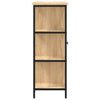 skænk Sonoma eg 70x30x80 cm konstrueret træ