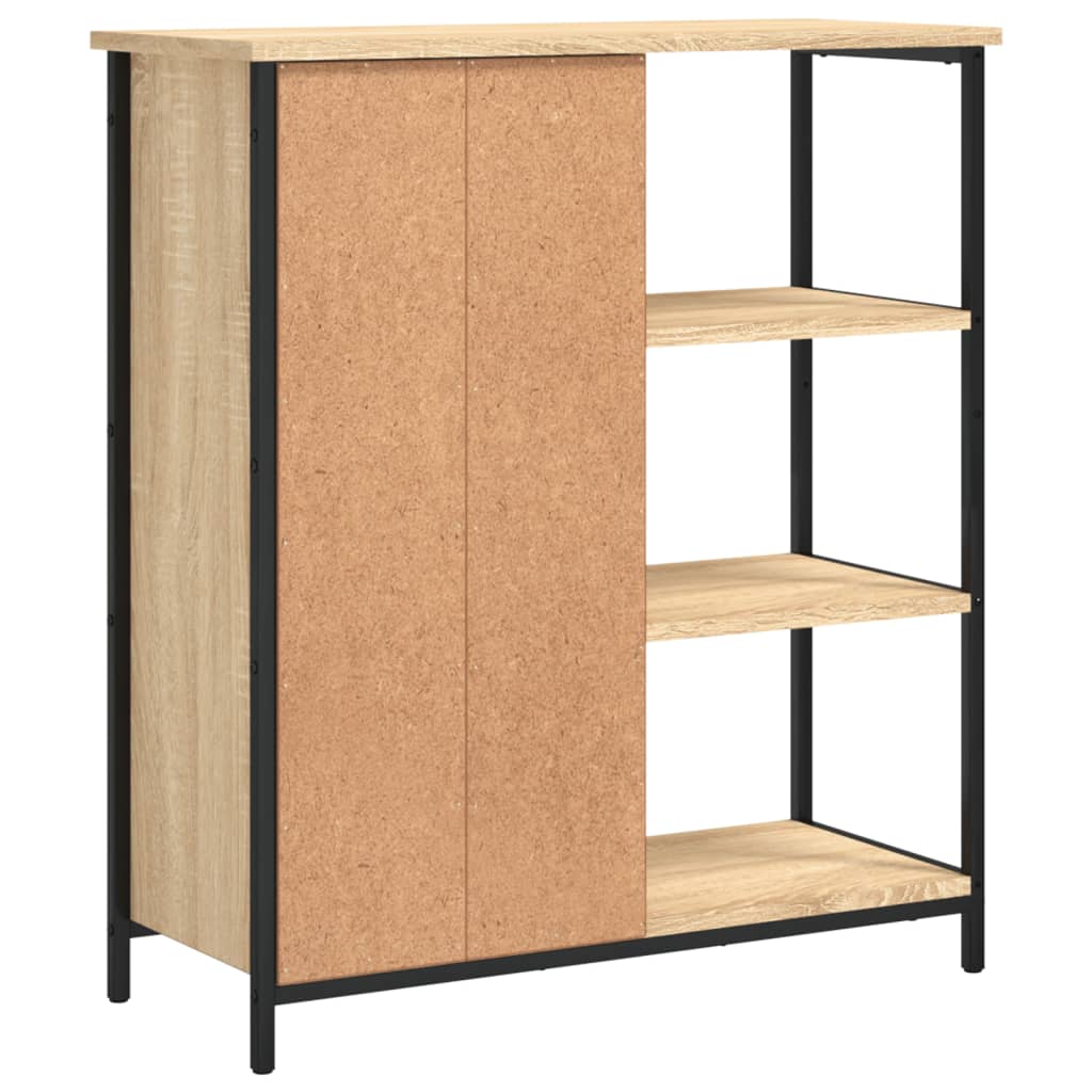 skænk Sonoma eg 70x30x80 cm konstrueret træ