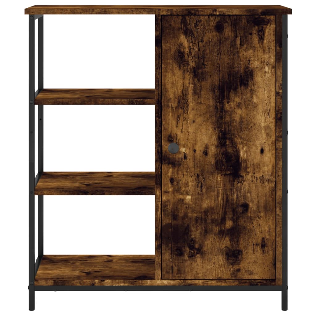 skænk 70x30x80 cm konstrueret træ røget egetræsfarve