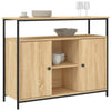 skænk Sonoma eg 100x35x80 cm konstrueret træ