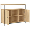 skænk Sonoma eg 100x35x80 cm konstrueret træ
