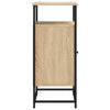 skænk Sonoma eg 69x35x80 cm konstrueret træ