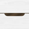 daybed med tre skuffer IRUN hvid 90x200 cm massivt fyrretræ