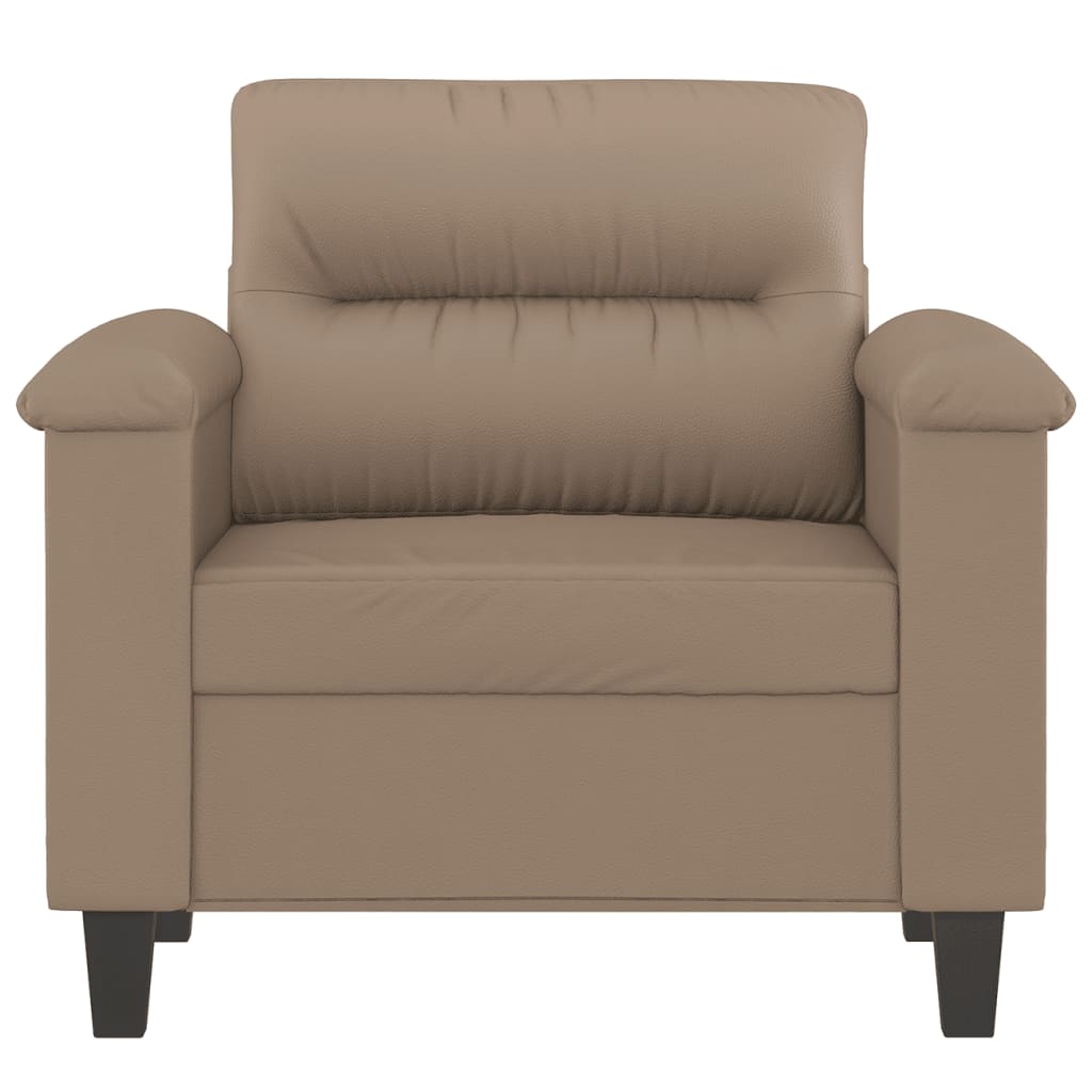 lænestol 60 cm kunstlæder Cappuccino