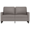 2-personers sofa 120 cm stof gråbrun