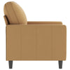 lænestol 60 cm velour brun