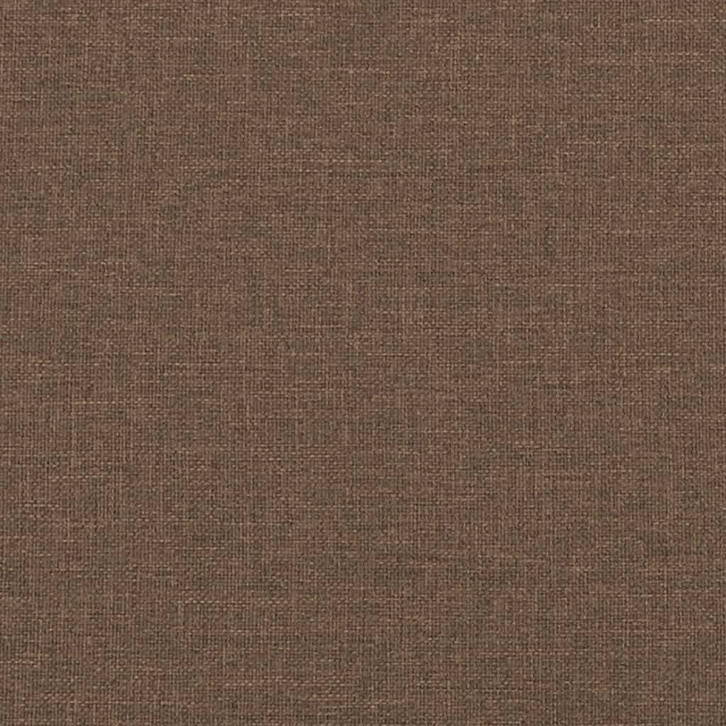 2-personers sofa 120 cm stof brun