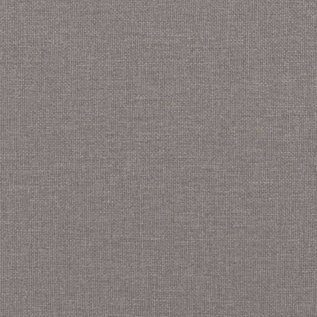 2-personers sofa 140 cm stof gråbrun