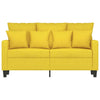 2-personers sofa 120 cm stof lysegul