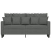 2-personers sofa 140 cm stof mørkegrå