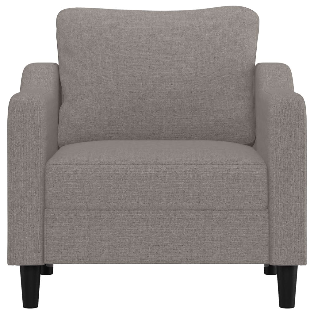lænestol 60 cm stof gråbrun