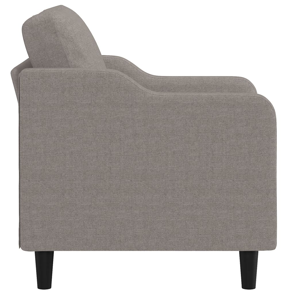 lænestol 60 cm stof gråbrun
