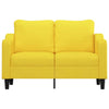 2-personers sofa 120 cm stof lysegul