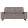 2-personers sofa 120 cm stof gråbrun