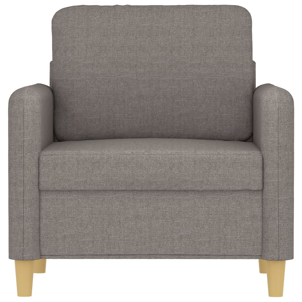 lænestol 60 cm stof gråbrun