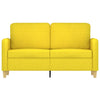 2-personers sofa 120 cm stof lysegul