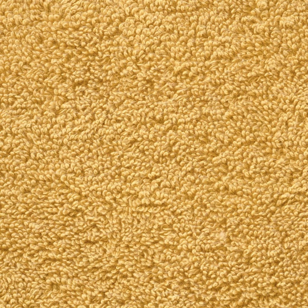Premium badehåndklæder SOLUND 4 stk. guld 100x150 cm 600 gsm