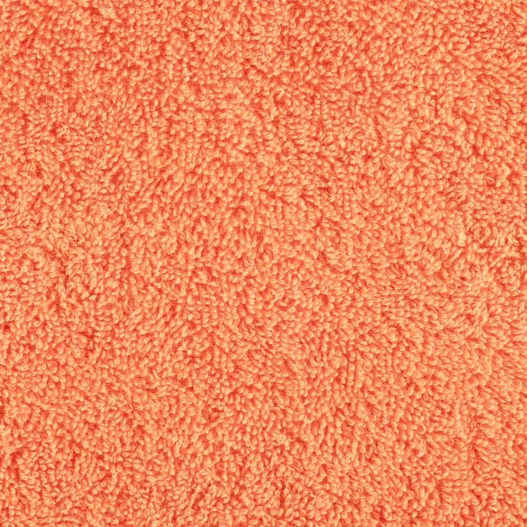 Premium badehåndklæder SOLUND 4 stk. orange 100x150 cm 600 gsm