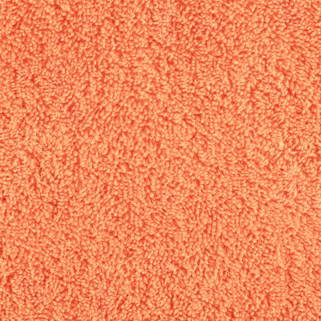 Premium badehåndklæder SOLUND 10 stk. orange 100x150 cm 600 gsm
